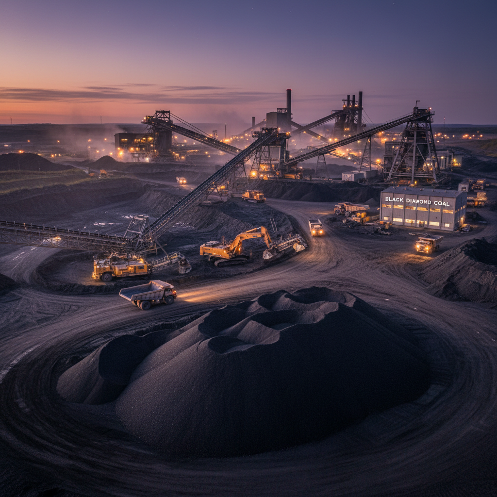 Industrial coal facility