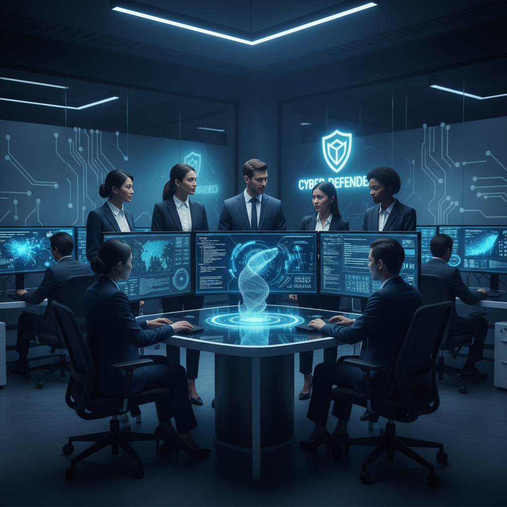 FortisChain support specialists collaborating in a secure operations center