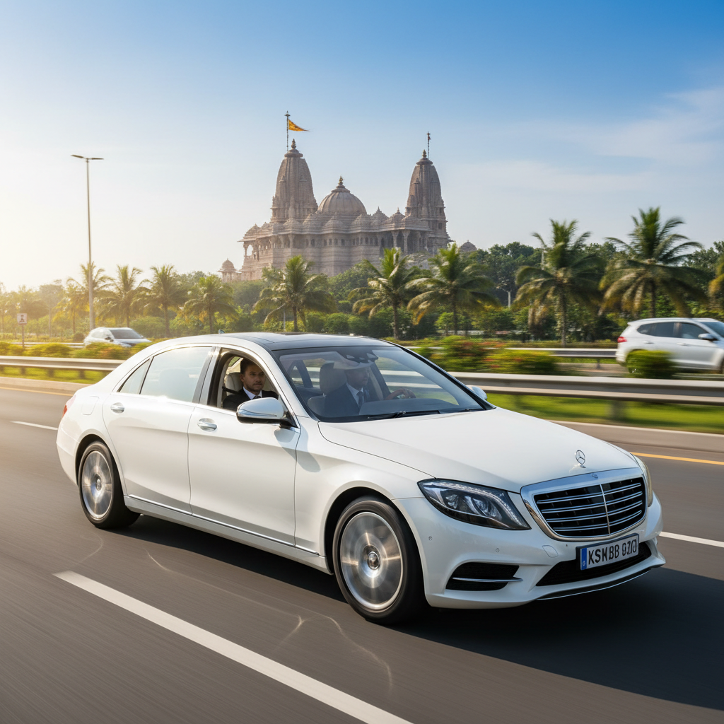 Delhi to Lucknow cab service