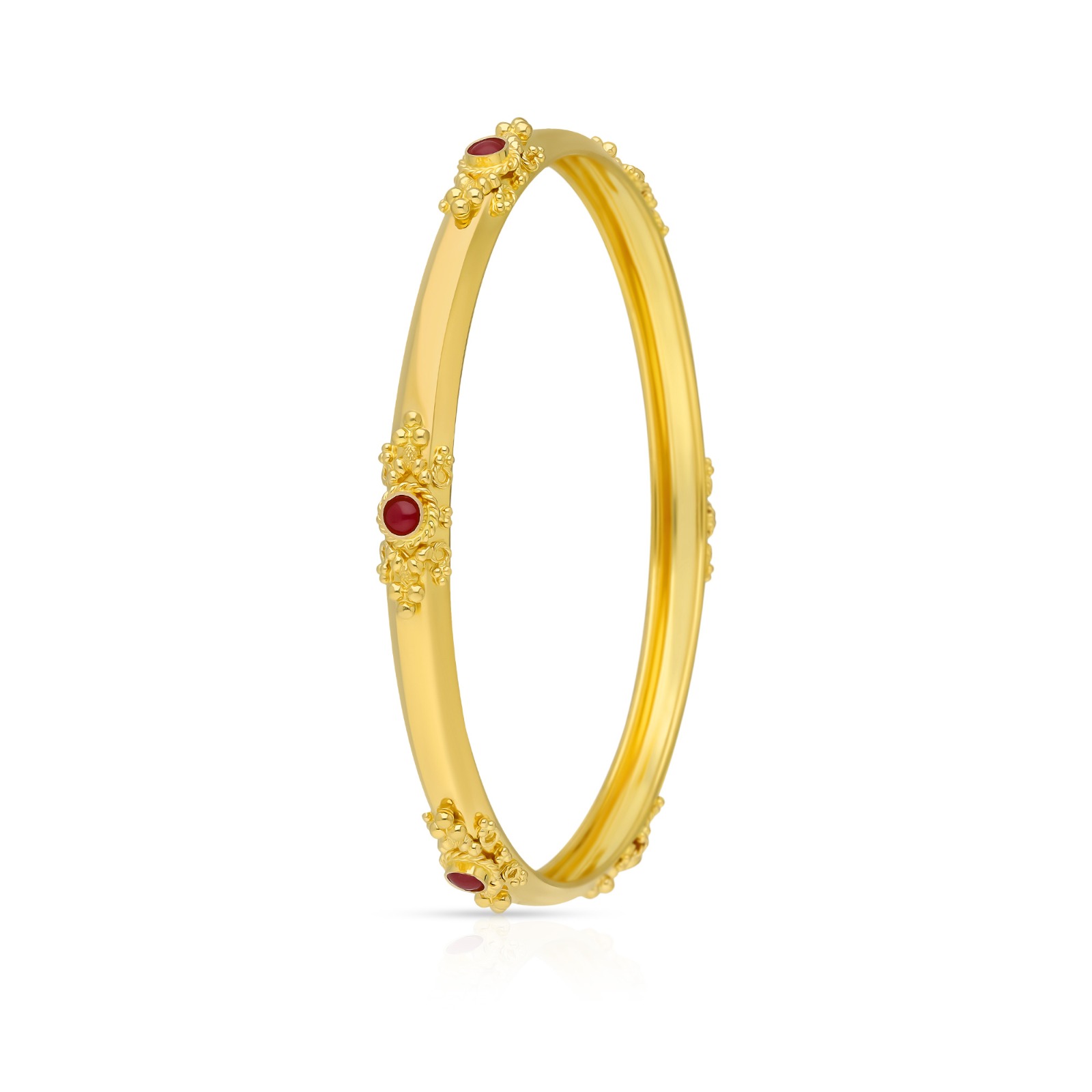CBG-002 ruby Coorgi bangle
