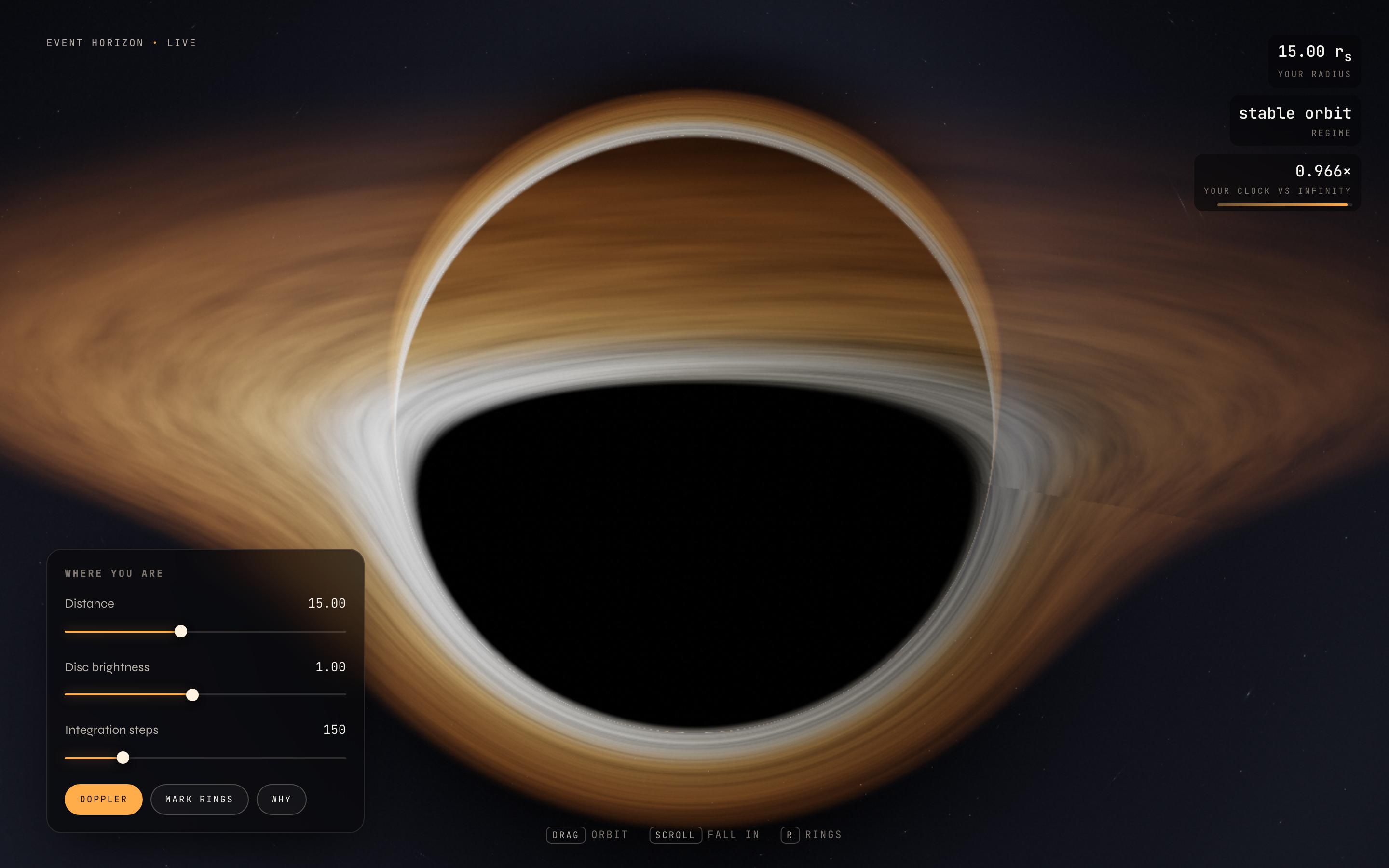 Astrophysics Visualisation Template — preview