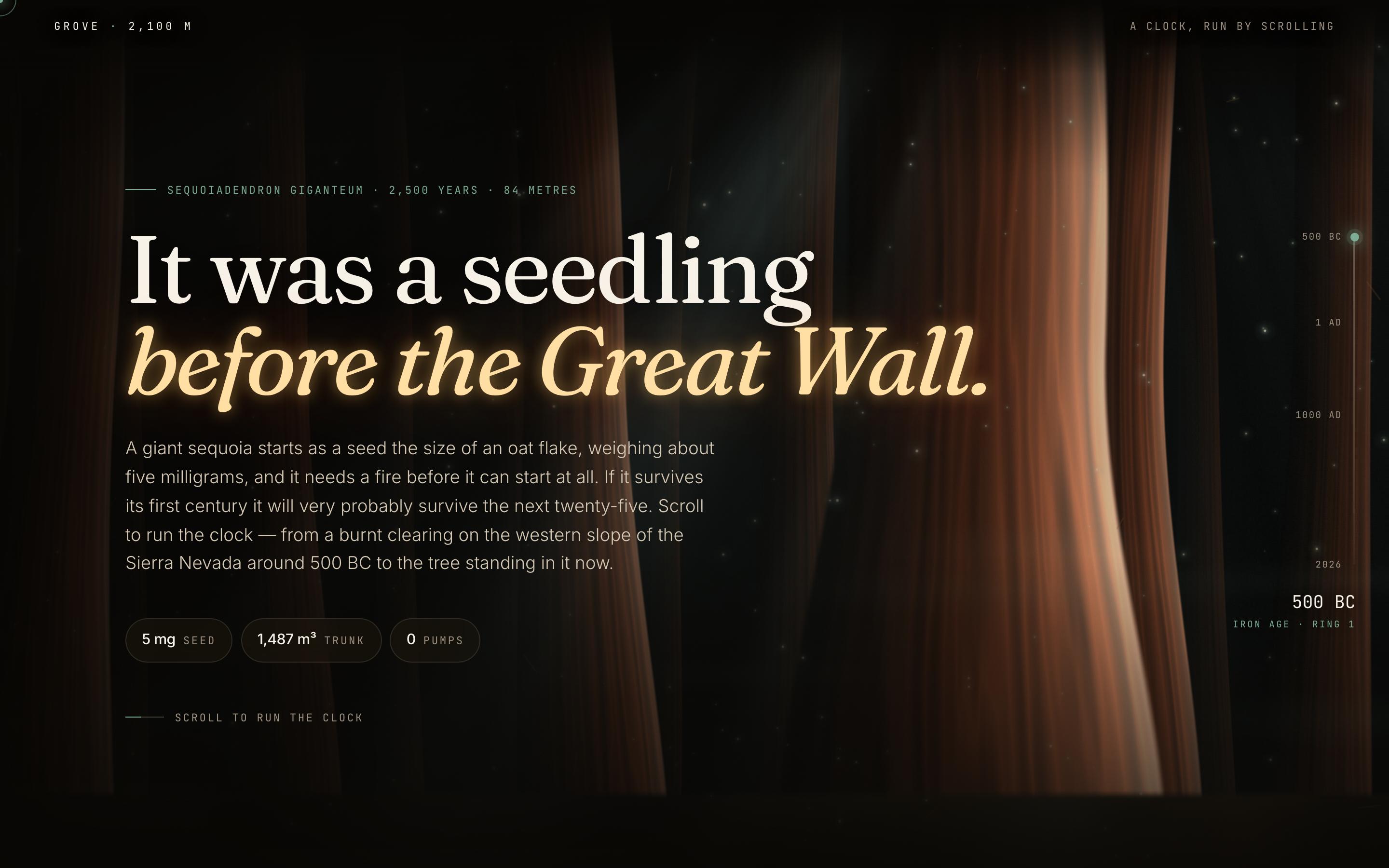 Nature Conservation Website Template — preview