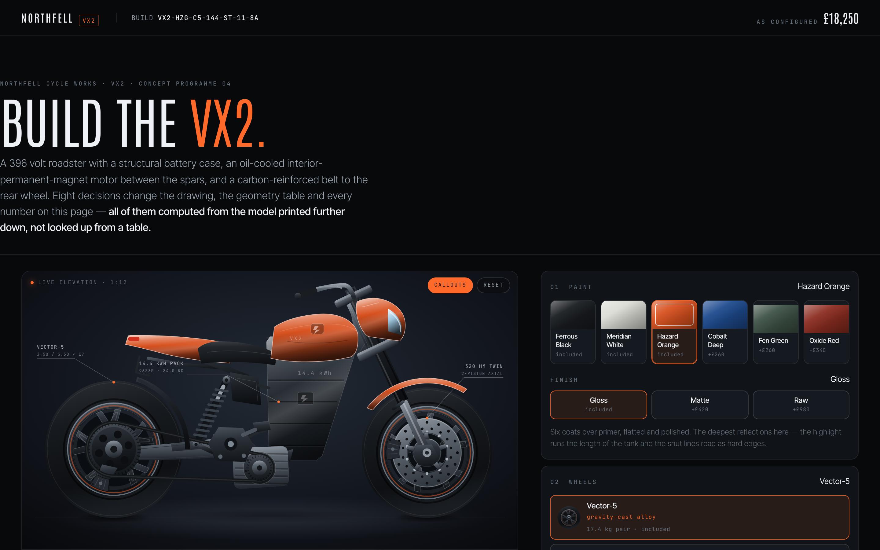 Product Configurator Website Template — preview