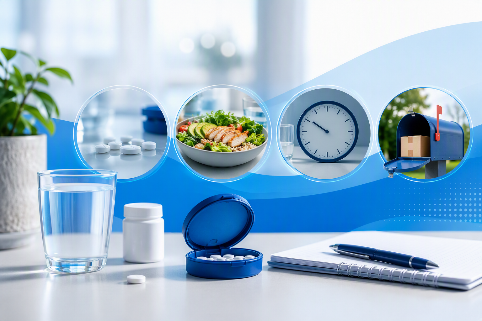 Orforglipron dosing, food rules, missed doses, and refills