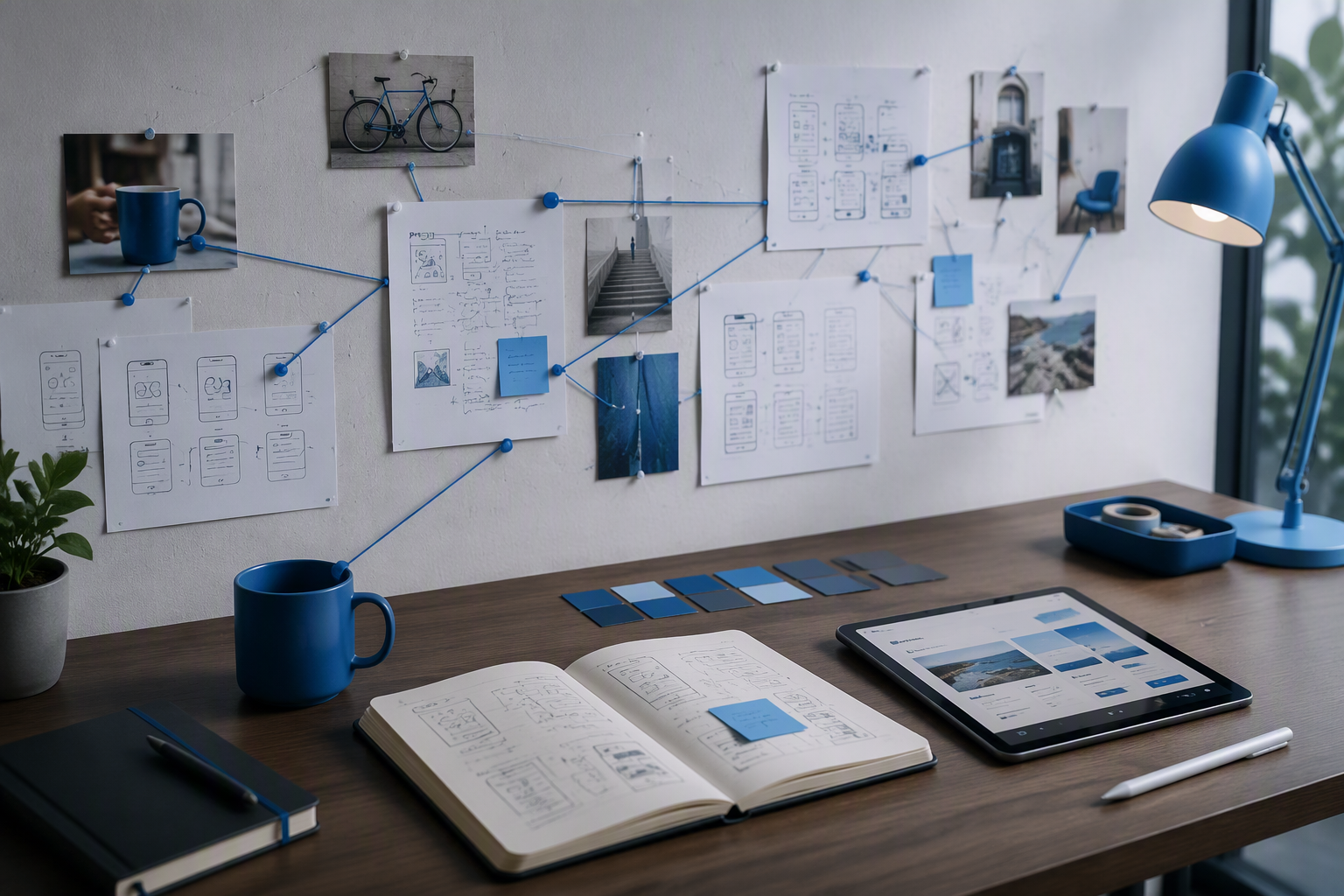 Show the Decision Trail, Not a Generic Design-Process Diagram