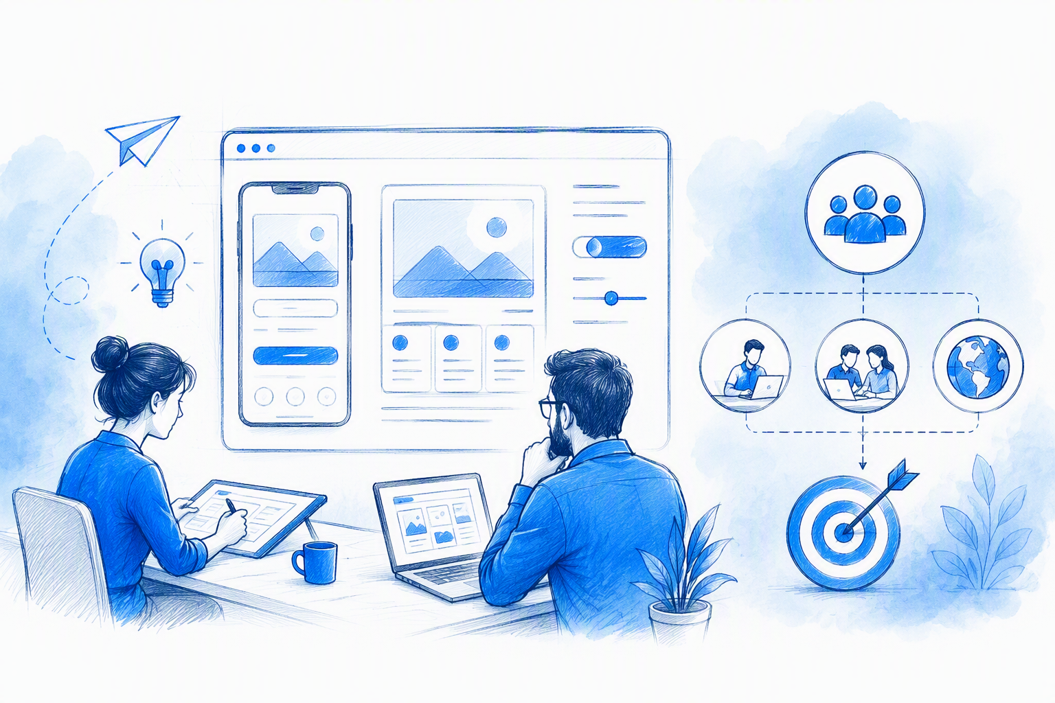 Before hiring UI/UX designing services, choose the right operating model