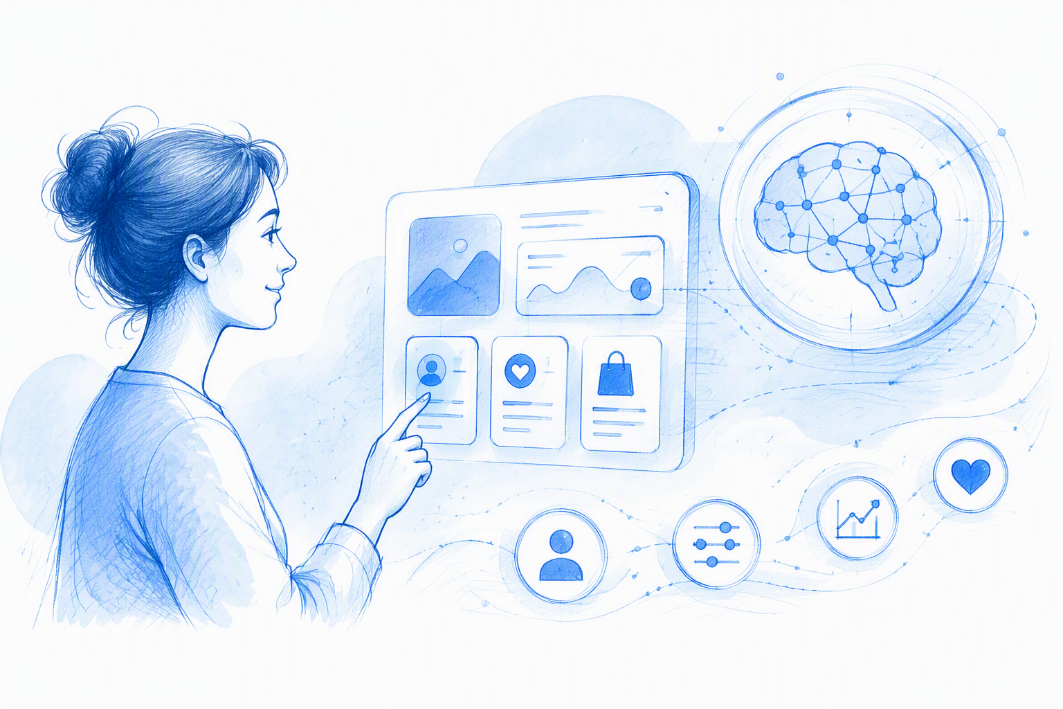 What AI-driven user experience means