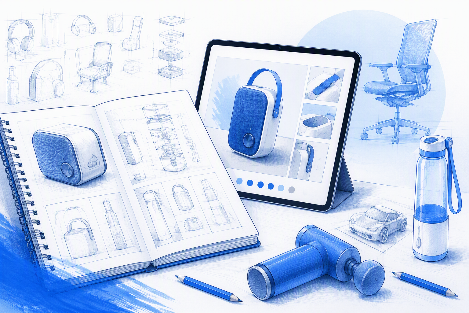 What convincing product design portfolios prove