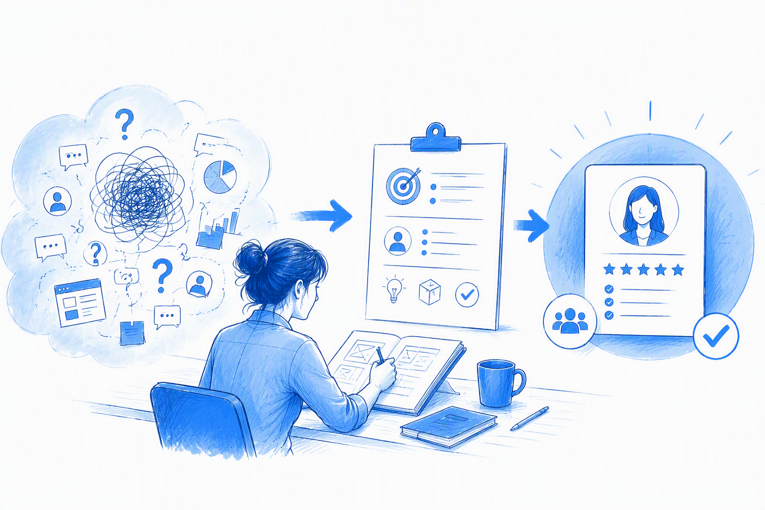 Turn the product problem into a focused hiring brief