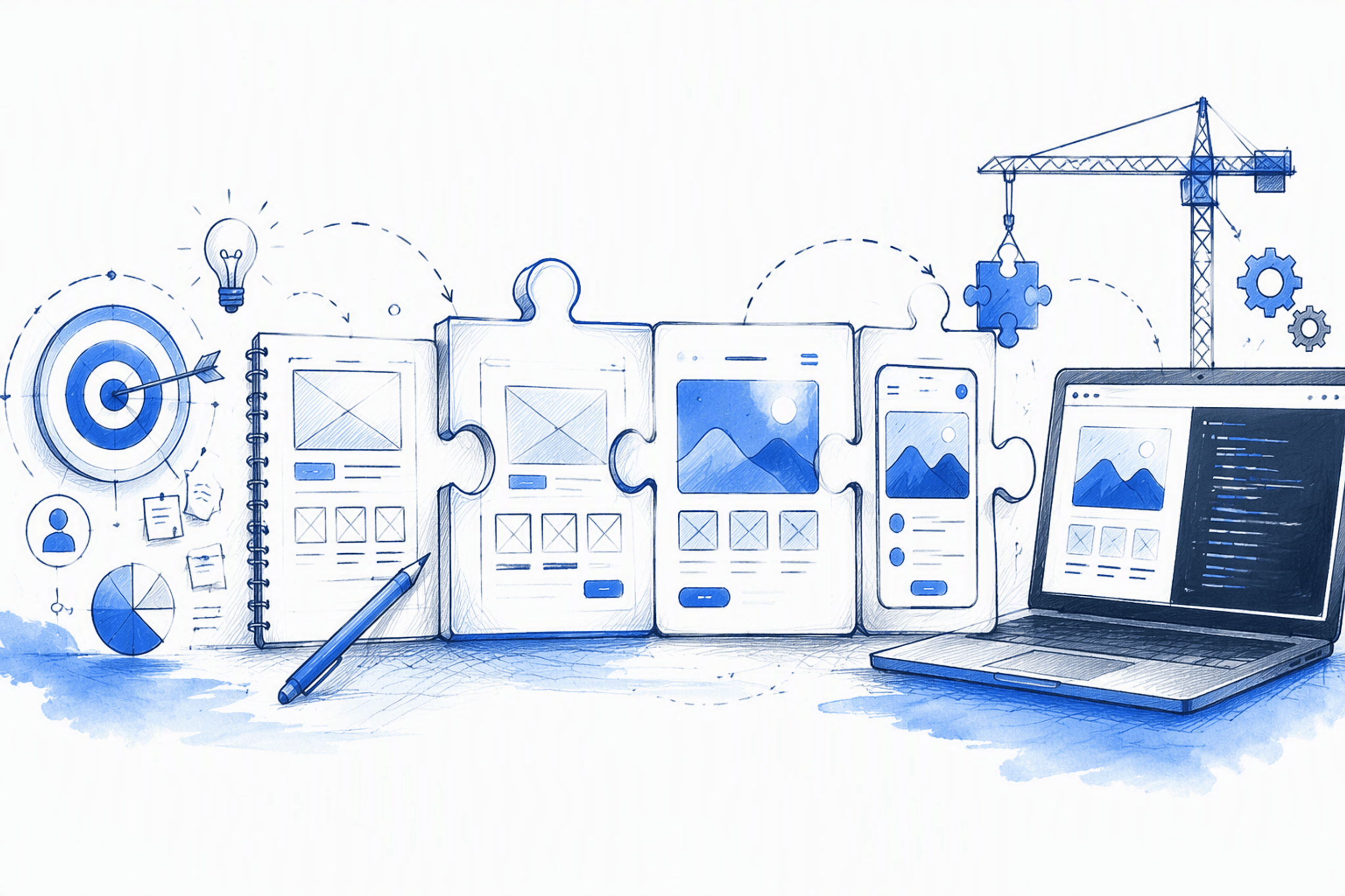 UX/UI design services that hold together from strategy to frontend
