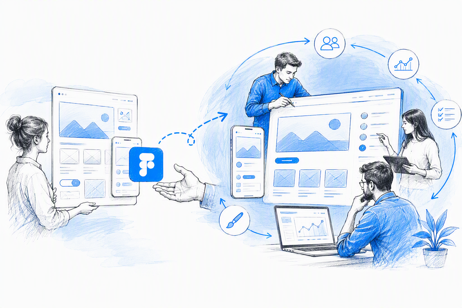 Why UX/UI design services should not end with a Figma handoff