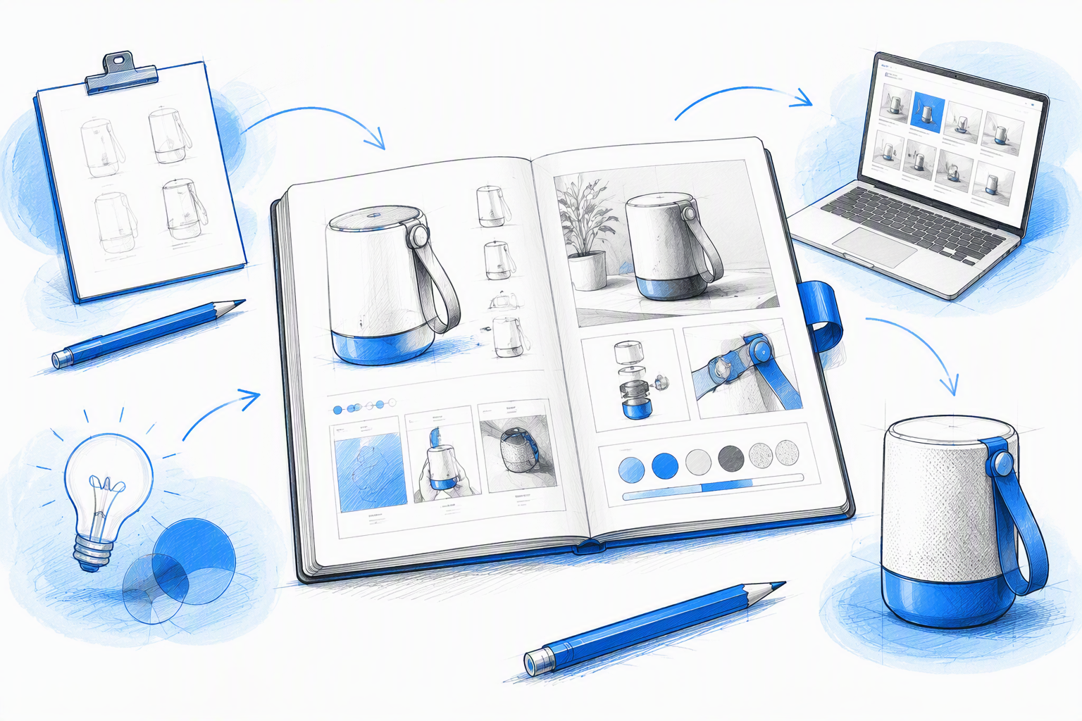 How to use this product design portfolio sample