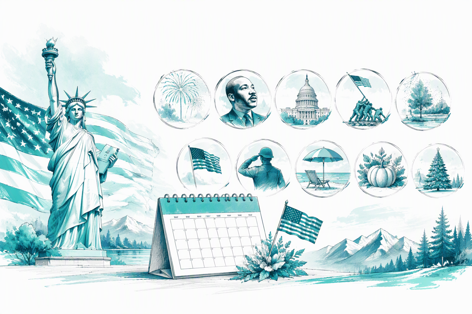 Complete list of the 11 U.S. federal holidays in 2026