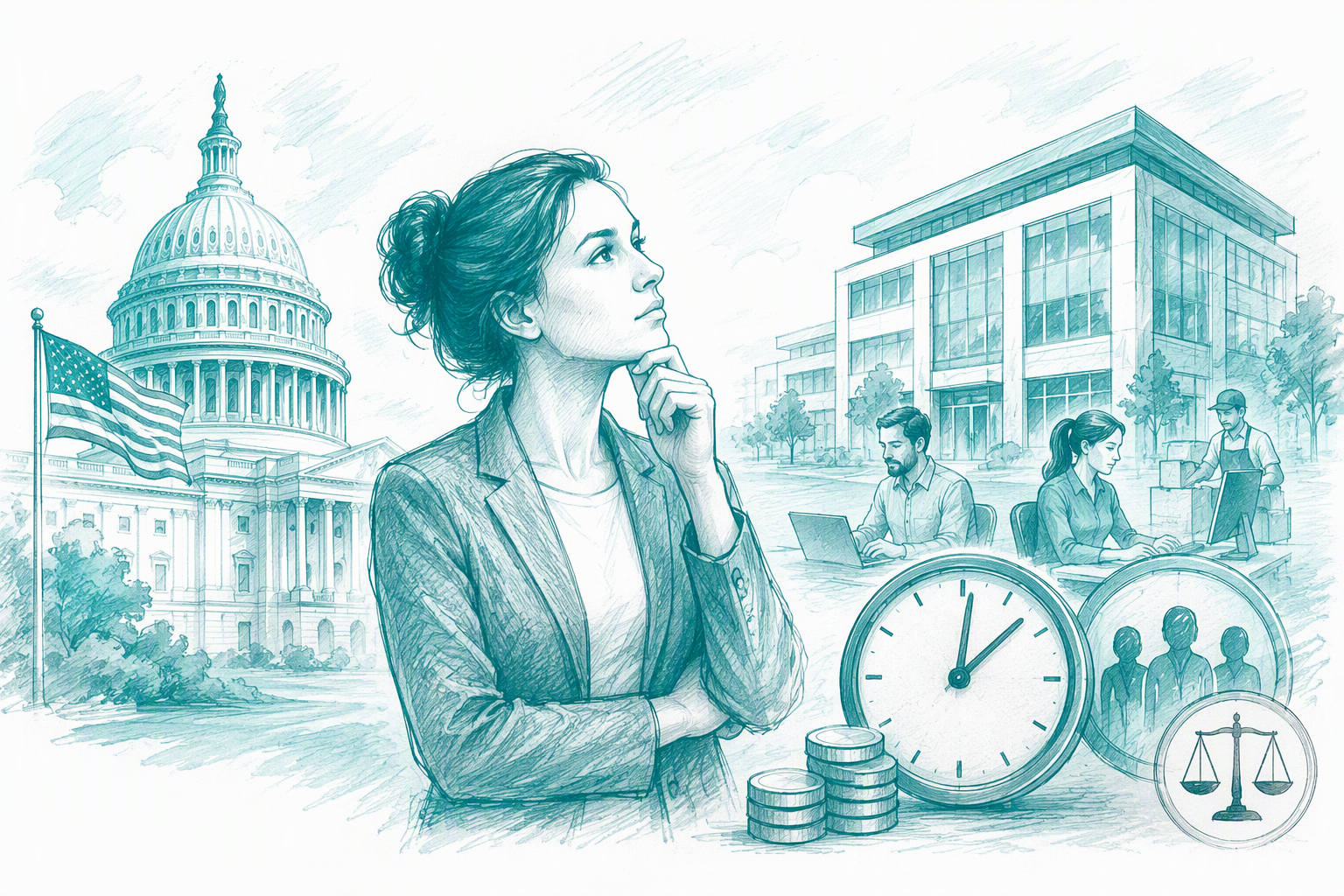Must private employers provide paid federal holidays or time-and-a-half?