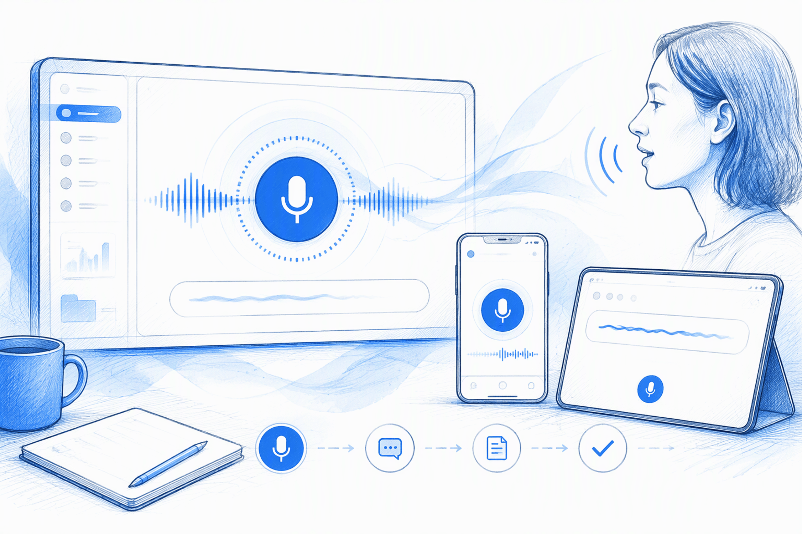 Voice input UI: A practical design guide for real product workflows