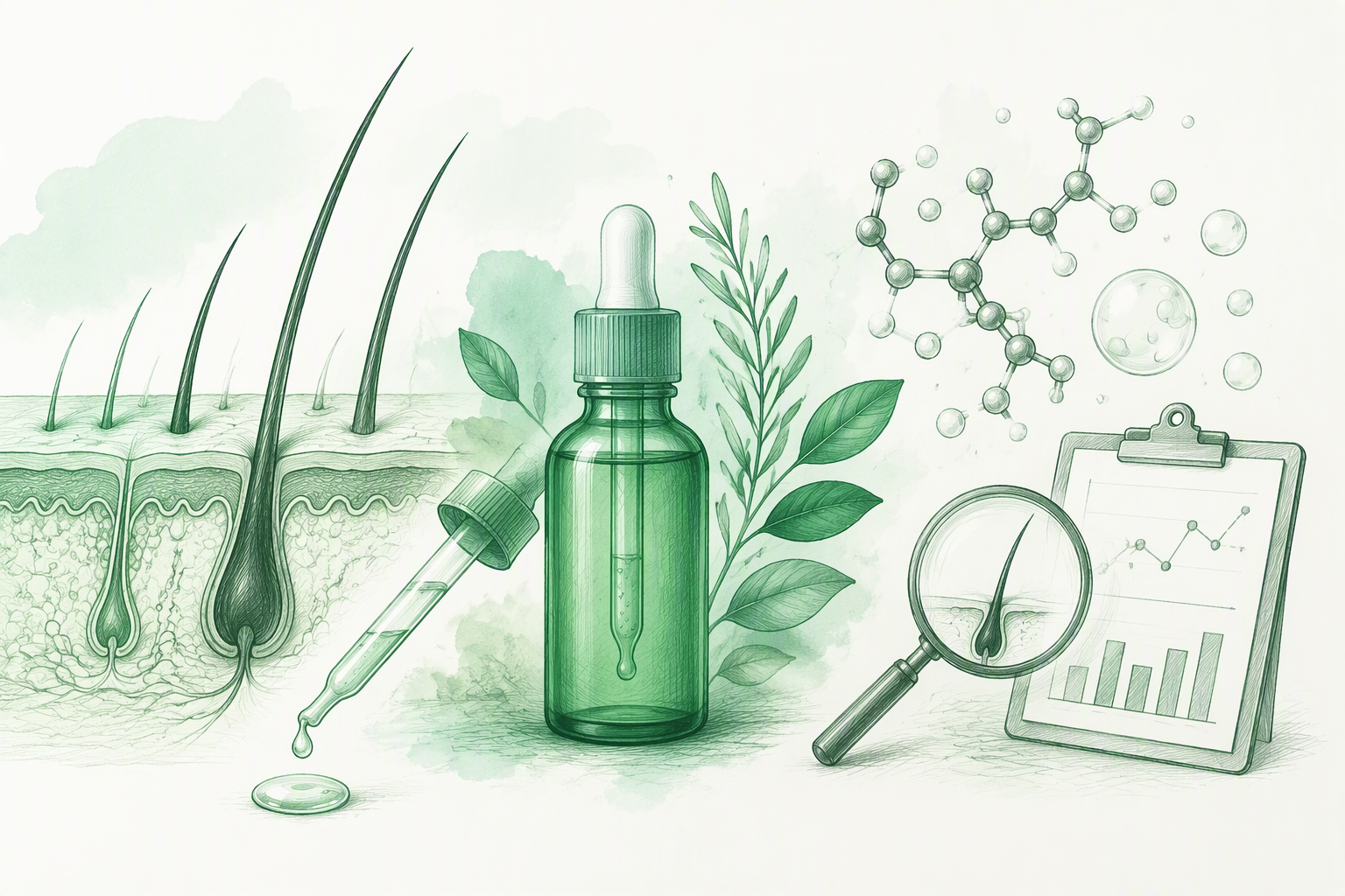 Peptide Hair Growth Serums: Proposed Benefits and Evidence Limits