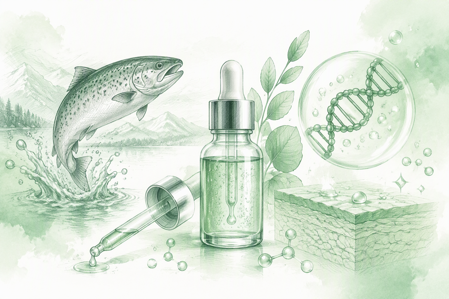 What Is PDRN Serum—and What Does “Salmon DNA” Actually Mean?