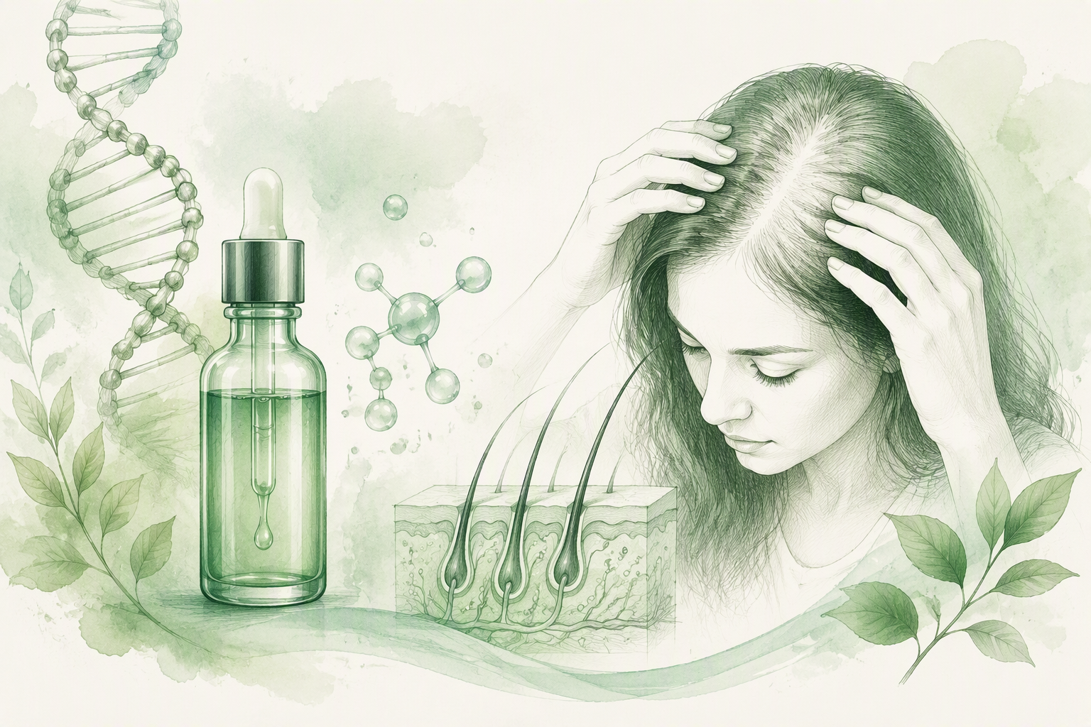 PDRN Serum for Hair Growth: Is There Evidence for Thinning Hair?