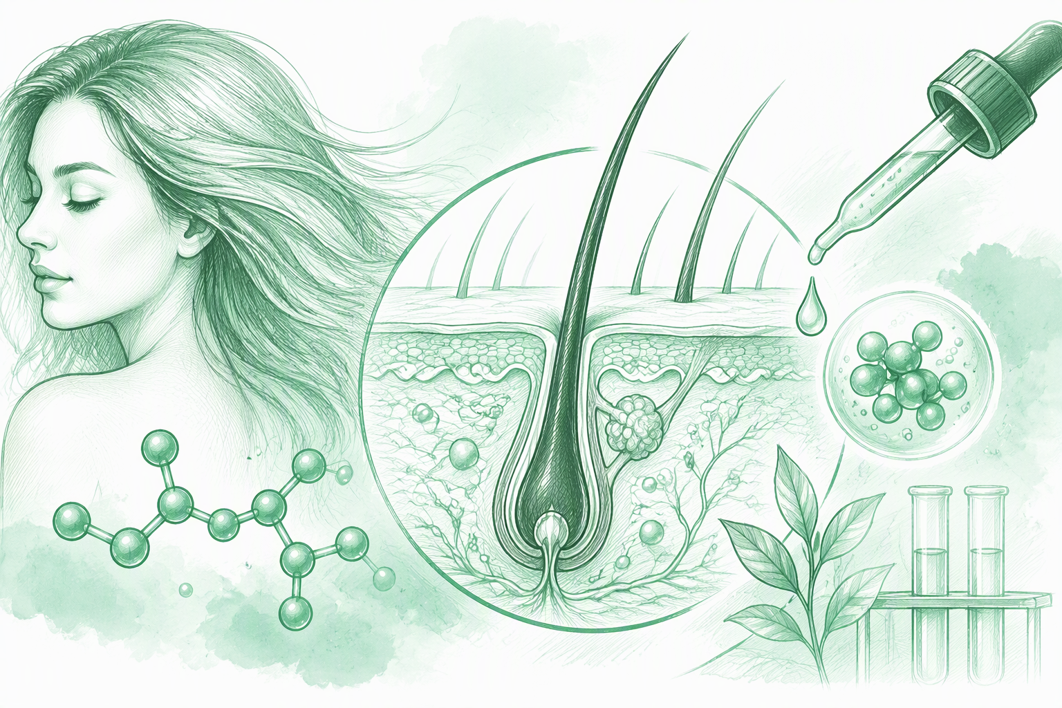 How GHK-Cu Might Affect the Scalp and Hair Follicle