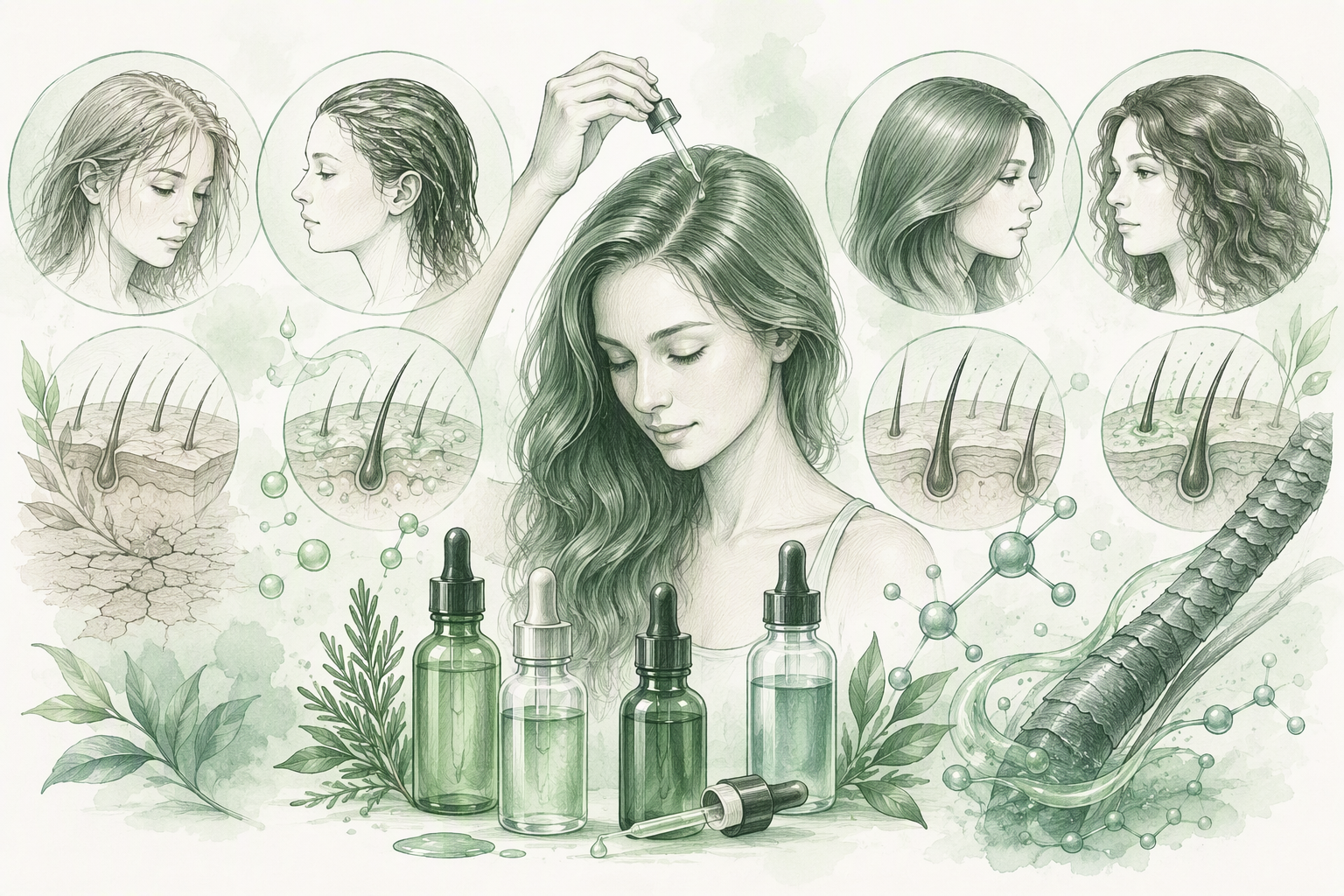 What Do Peptides Actually Do for the Scalp and Hair?