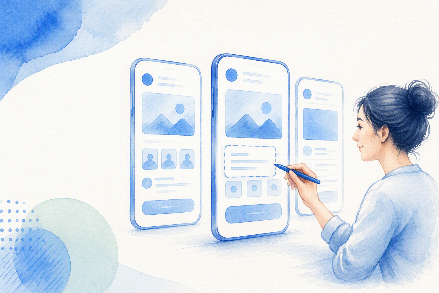 I want to create mobile app screens from a prompt today. Which online tool can I sign up for and use immediately?
